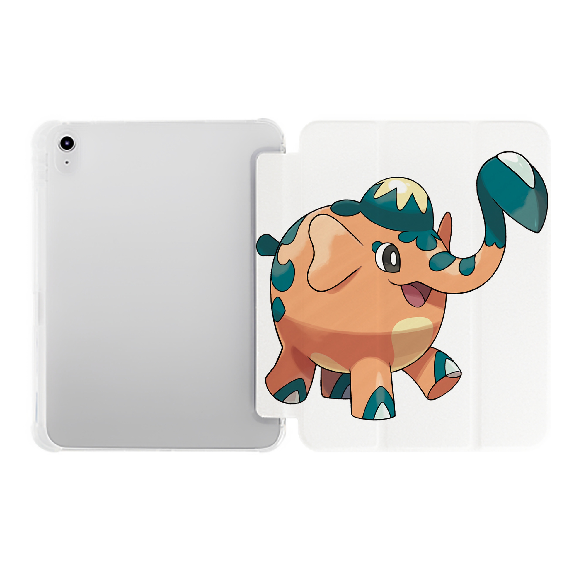 （画像用） ポケットモンスター Pokémon IPad ケース ペン収納付き 三つ折りスタンド PUレザー×シリコン 対応機種9.5/10.5/10.9インチ